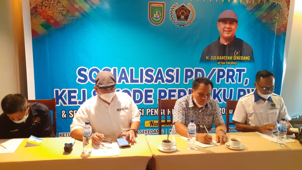 Zulmansyah: Anggota PWI Dumai Jaga Marwah Profesi dan Organisasi