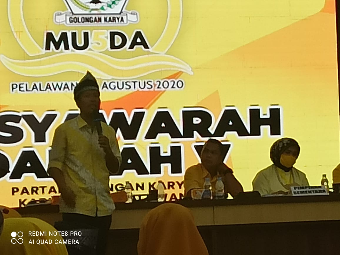 Adi Sukemi Kembali Pimpin Partai Golkar Pelalawan