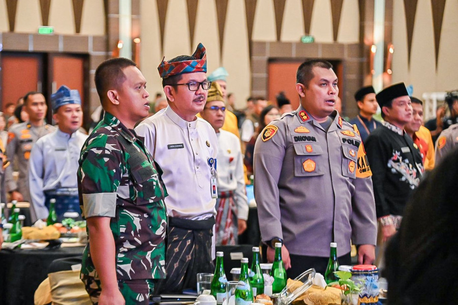 Dandim 0320/Dumai Terus Memperkuat Sinergitas Dalam Rangka Menjaga Stabilitas Keamanan