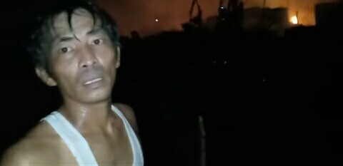 Si Jago Merah Hanguskan Rumah di RT 06/RW 01 Kel.Baloi Indah Batam