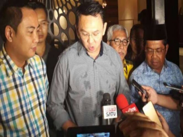Setya Novanto Gelar Pertemuan Tertutup dengan Ahok