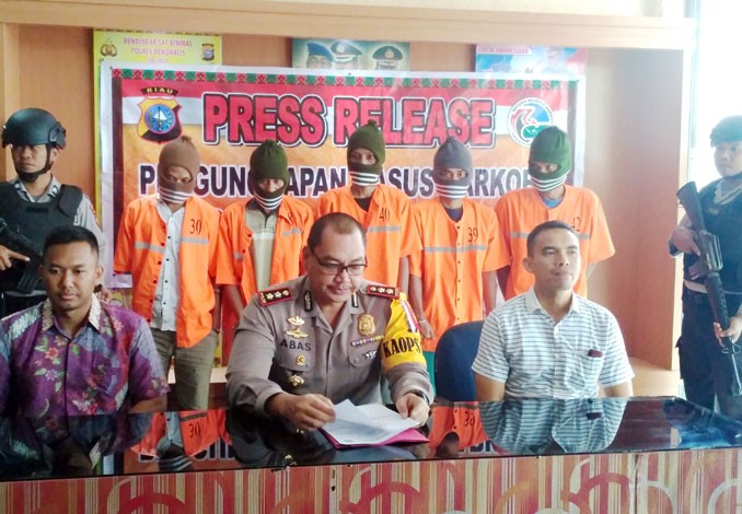 Awal Tahun Sudah Lima Kasus Sabu-sabu Diungkap Polres Bengkalis