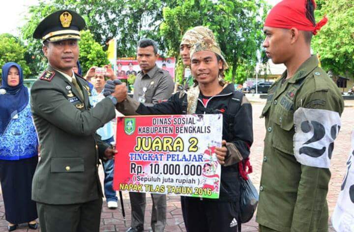 Mantap...!!! AKN Bengkalis dan Arto Moro Raih Juara I Napak Tilas 2016