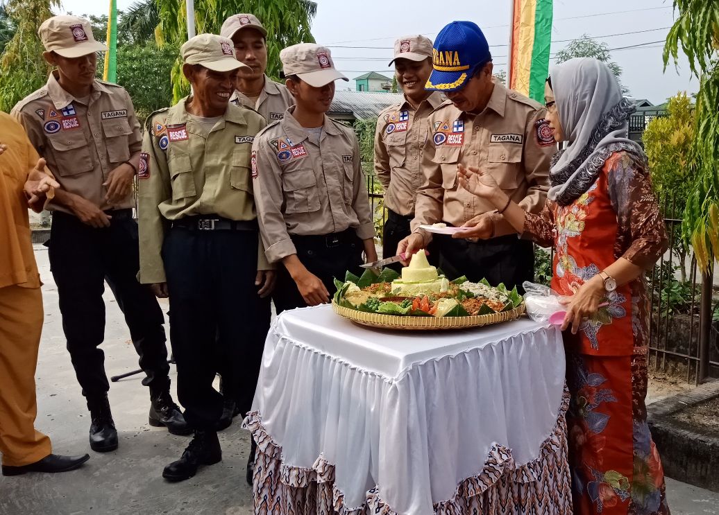 Kepala Dinsos Inhil Harapkan Tagana dapat Pecahkan Masalah dan Membantu Korban Bencana Alam