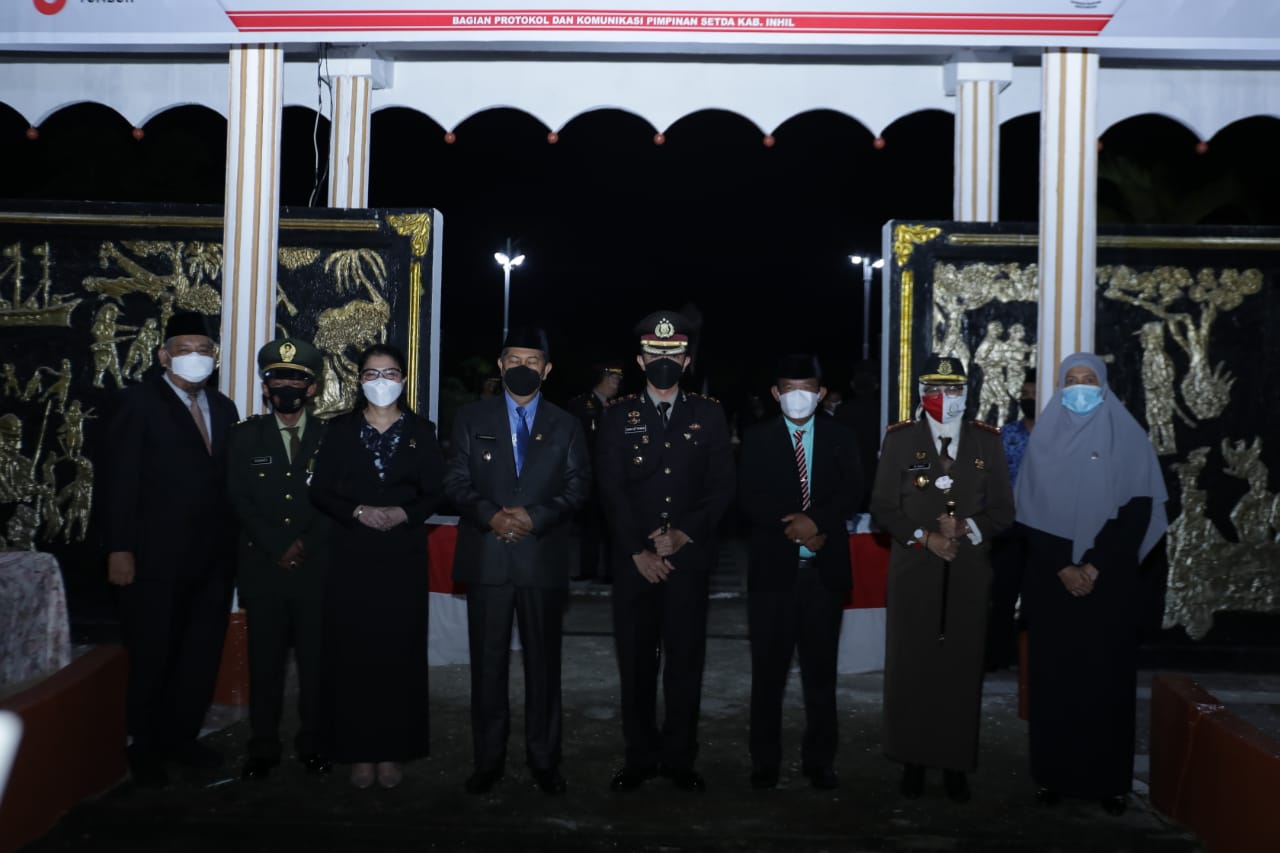 Wakil Ketua III DPRD Inhil Ikuti Apel Kehormatan dan Renungan Suci HUT RI ke-76