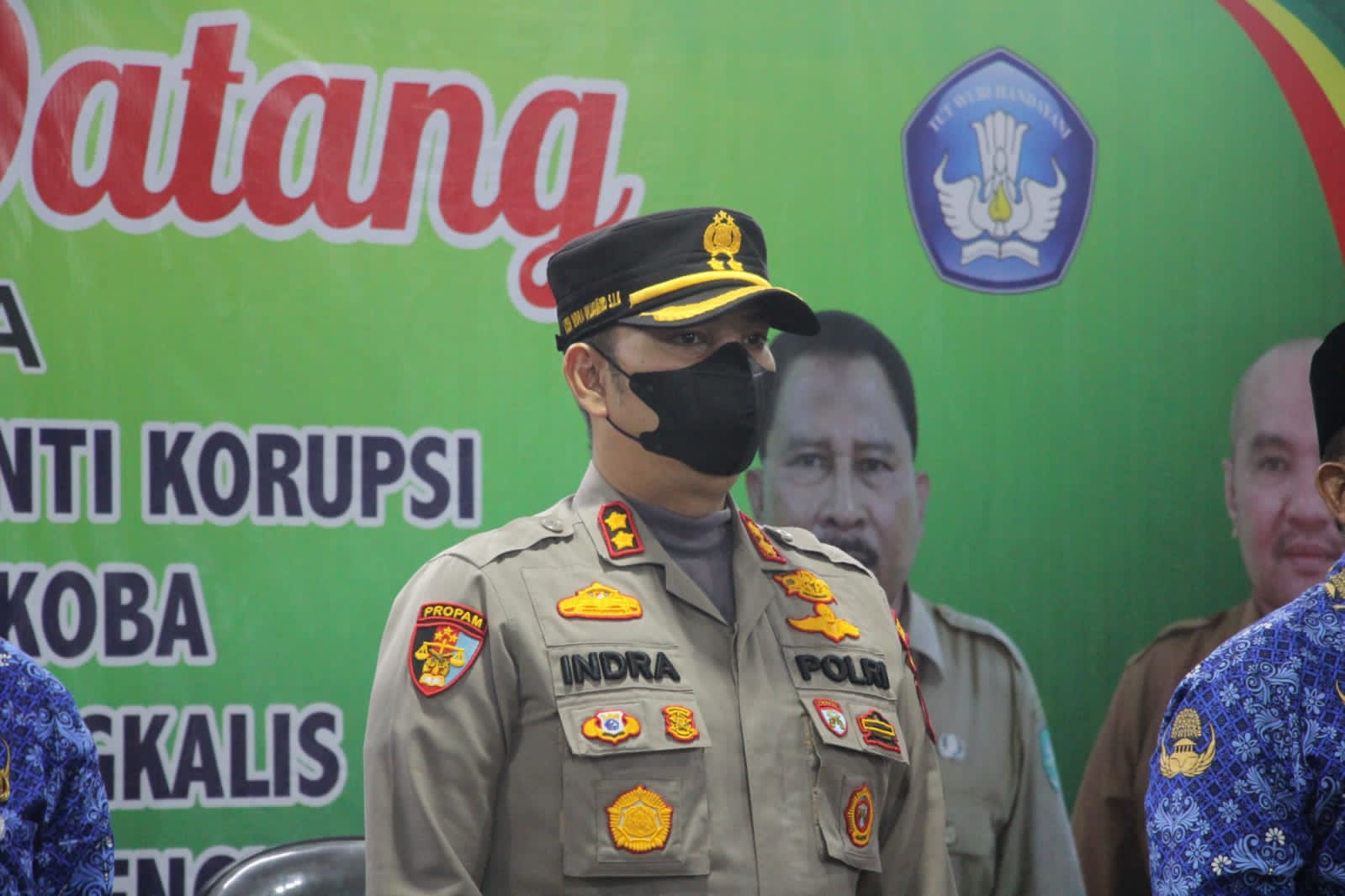 Kapolres Bengkalis Beri Arahan Dalam Acara KKKS SD Se-Kecamatan Bengkalis Tahun 2022