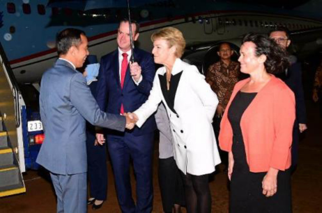 Presiden Jokowi Tiba di Australia