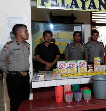 Polsek Rambah Lakukan Patroli Rutin Ramadhan