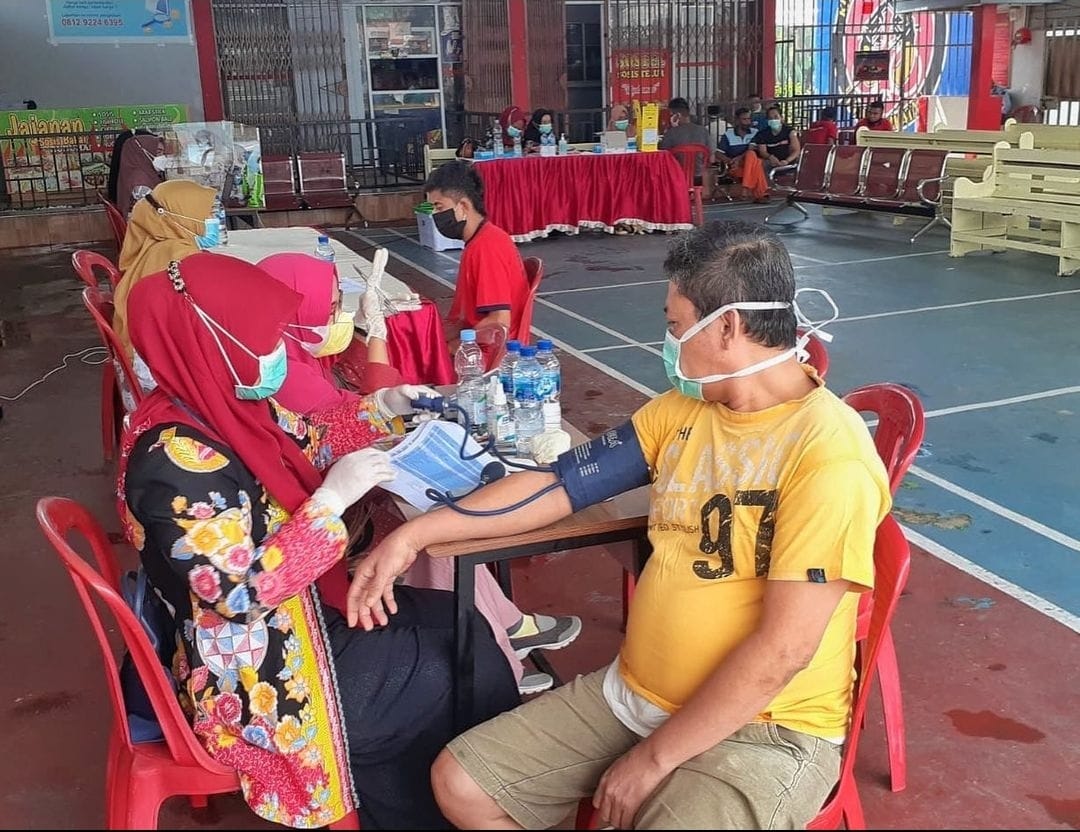 Gencar Rutan Dumai Gelar Vaksinasi Dalam Mempercepat Terbentuknya Herd Immunity 