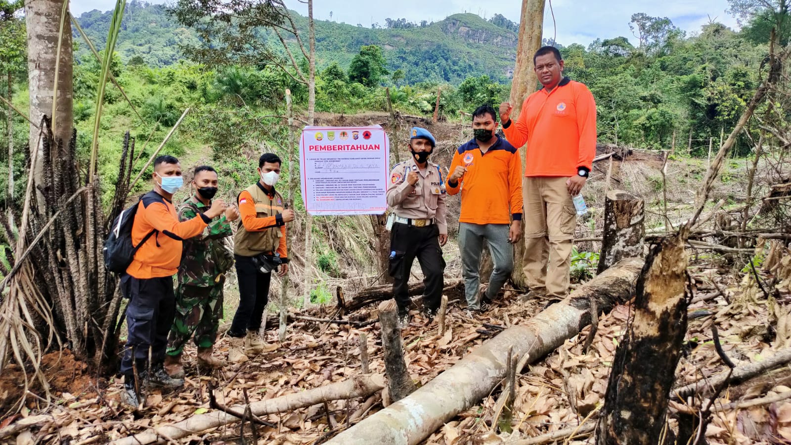Tim Karhutla Laksanakan Patroli di 16 Kecamatan di Rohul