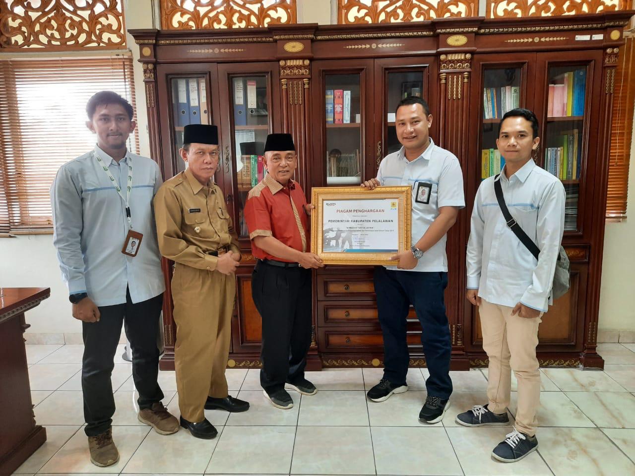 PT PLN (Persero) ULP Pangkalan Kerinci Apresiasi Pemkab Pelalawan Dalam Pembayaran Rekening Listrik 