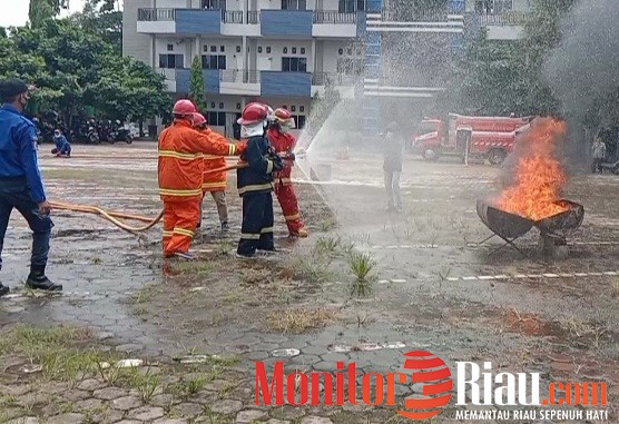 A2K3 Dumai Sukses Selenggarakan Training Kebakaran Dan Migas