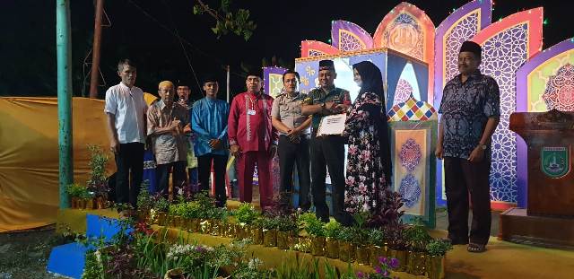 Babinsa Kelurahan Bintan Sertu Suriono Hadiri Penutupan STQ Tahun 2019