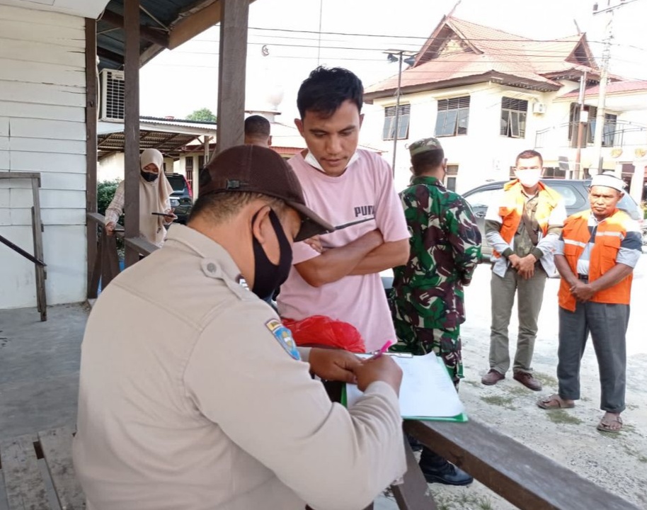 Polres Rohil Gelar Operasi Yustisi Secara Serentak, Hasilnya 419 Warga Terjaring