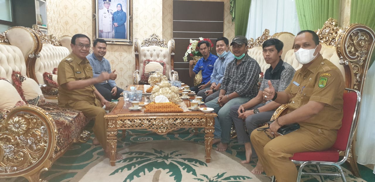 Bupati Siap Dukung Program PWI Inhil 2020-2023