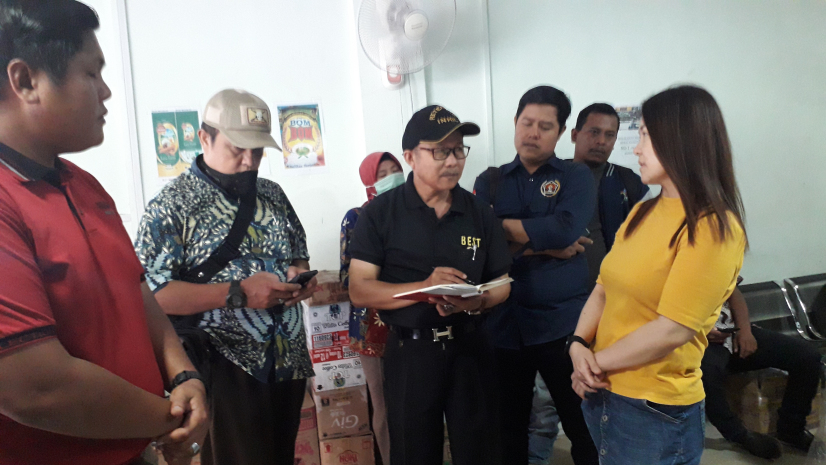 Disdagtri Inhil Sidak Ketersediaan Beras