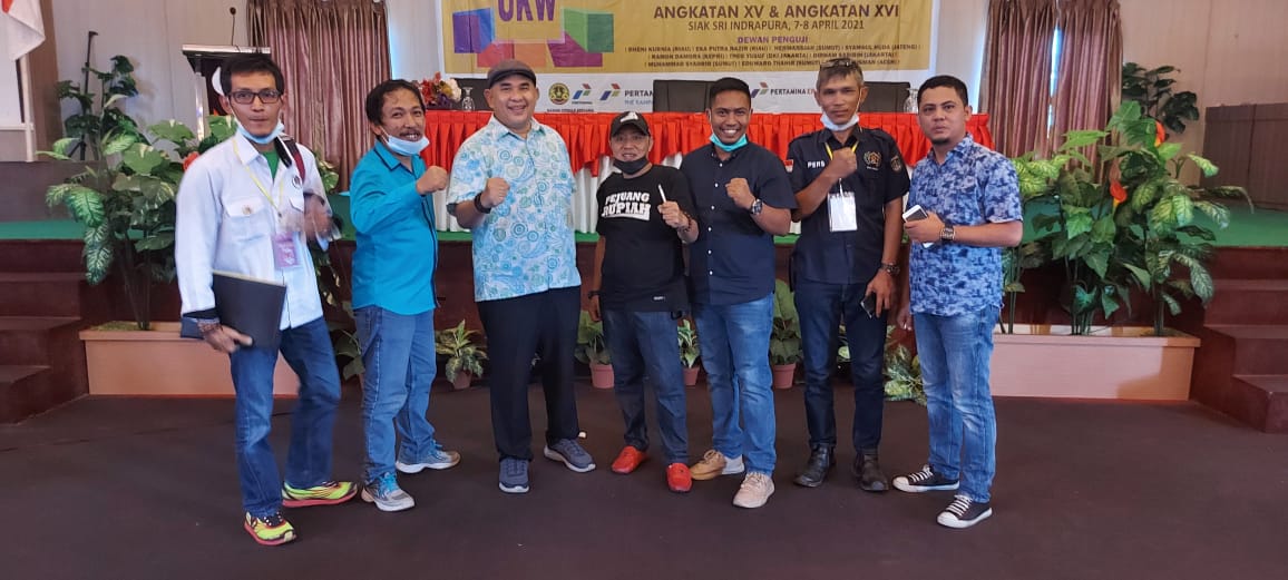 Tiga Anggota PWI Dumai Dinyatakan Kompeten Pada UKW Angkatan XV di Siak