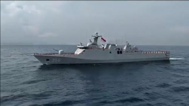 Amankan G20, TNI AL Siagakan Kapal Perang di Perairan Bali
