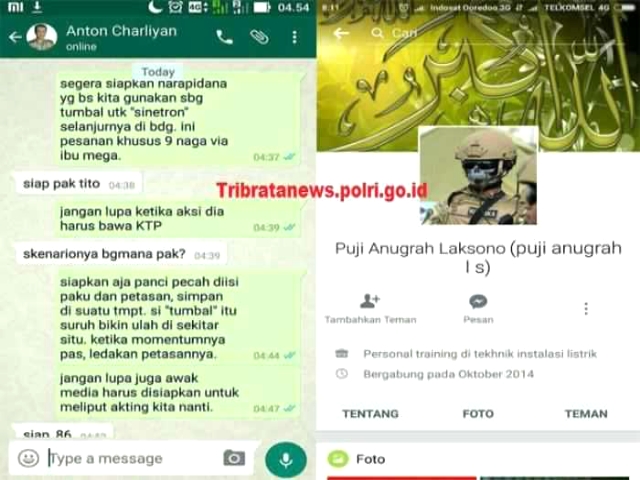Rekayasa Chat Kapolri dan Polda Jabar, Mabes Polri Tangkap Warga Bantan Bengkalis