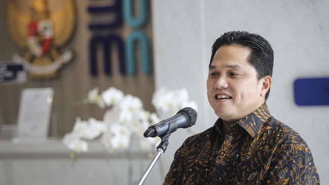 Hasil Survei, Erick Thohir Masuk Lima Besar Menteri Berkinerja Terbaik