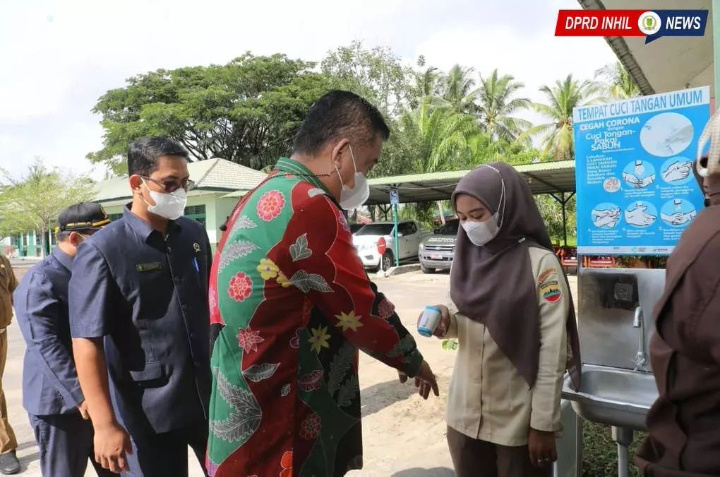 Wakil Ketua DPRD Inhil Hadiri Pembukaan TMMD Tahun 2022