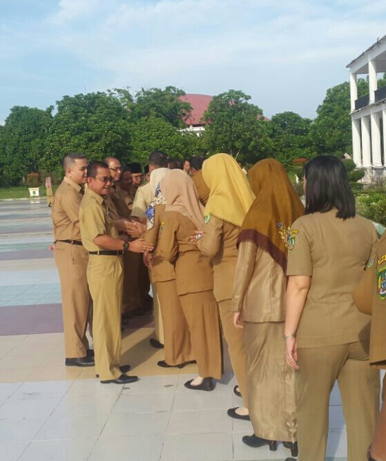 Sambut Ramadhan, Pemkab Rohil Gelar Halal Bihalal