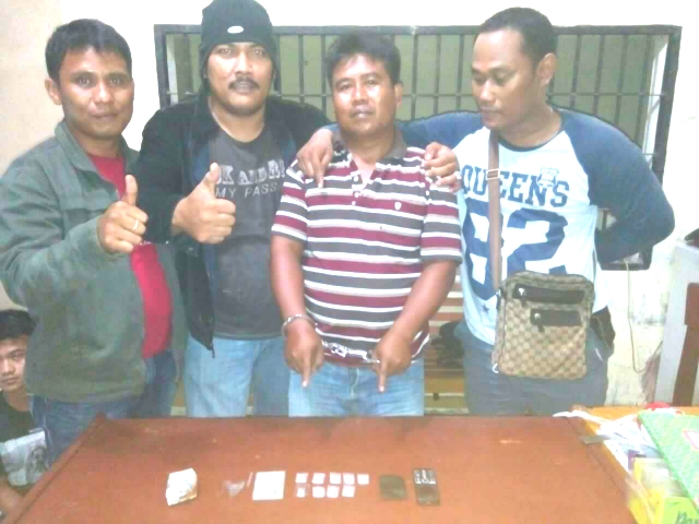 Warga Rohil Diangkut Polisi Karna Miliki 9 Paket Sabu