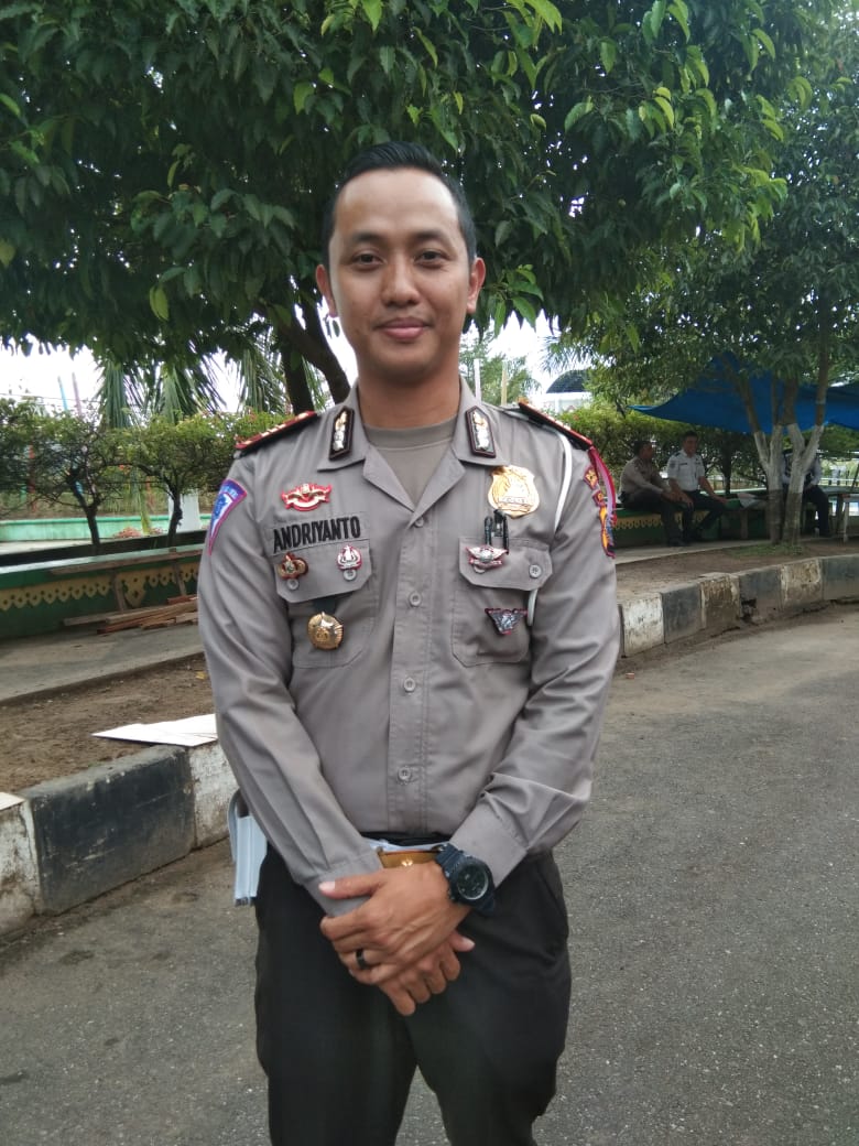Kasat Lantas Polres Rohul Pantau Pos PAM Natal dan Tahun Baru