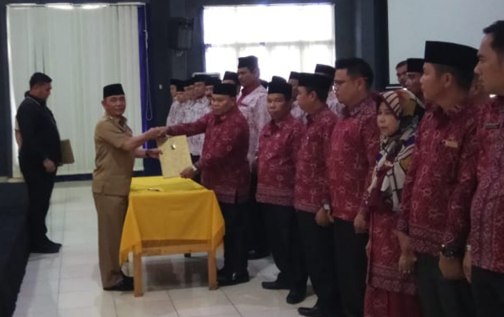 Bupati Harris Lantik K3S dan F2S Kabupaten Pelalawan
