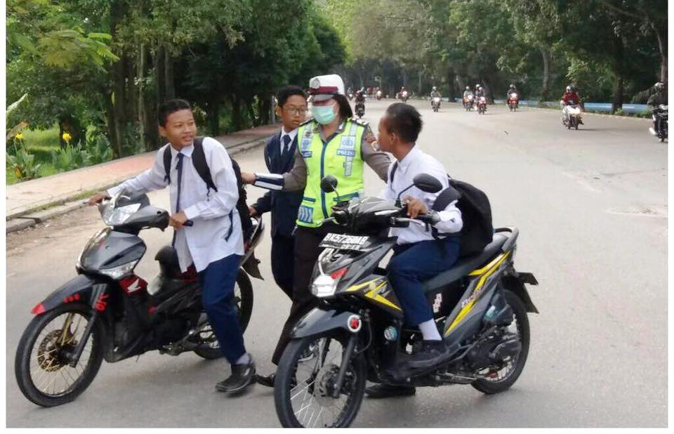 1.082 Pengendara Terjaring Razia Selama Operasi Patuh di Dumai