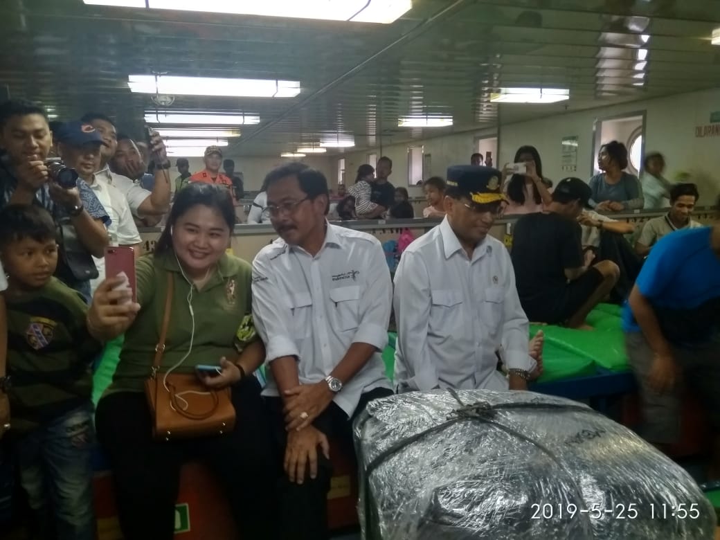 Menteri Perhubungan Tinjau Kesiapan Angkutan Lebaran di Batam