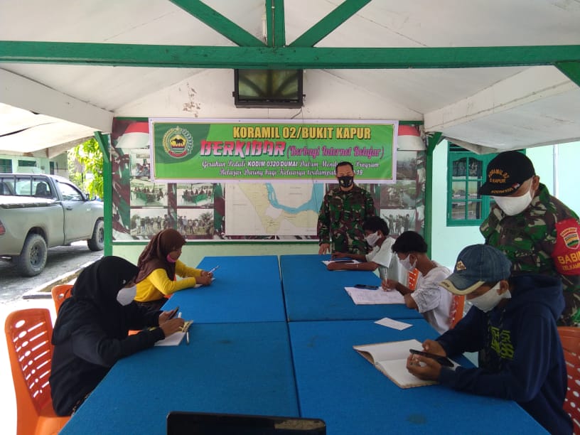 Luncurkan Program Babinsa Berkibar, Koramil 02/BK Bantu Siswa Dapatkan Internet Gratis