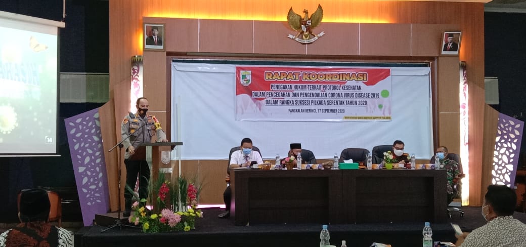 Pemkab Pelalawan Menggelar Rakor Terkait Protokol Kesehatan