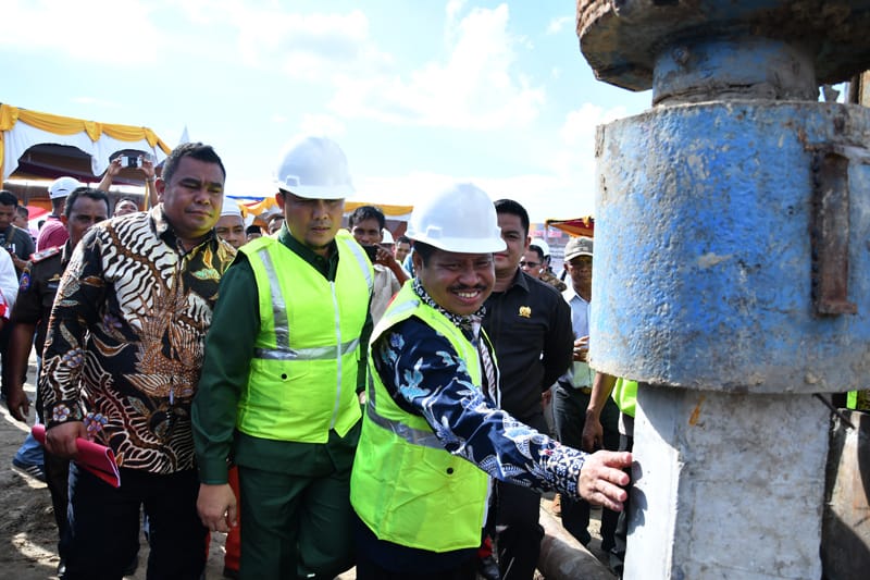 Ground Breaking DIC di Mulai, Ini Kata Bupati Amril Mukminin