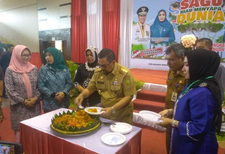 Potensi Sagu Riau Cukup Besar, dan Akan Mendunia