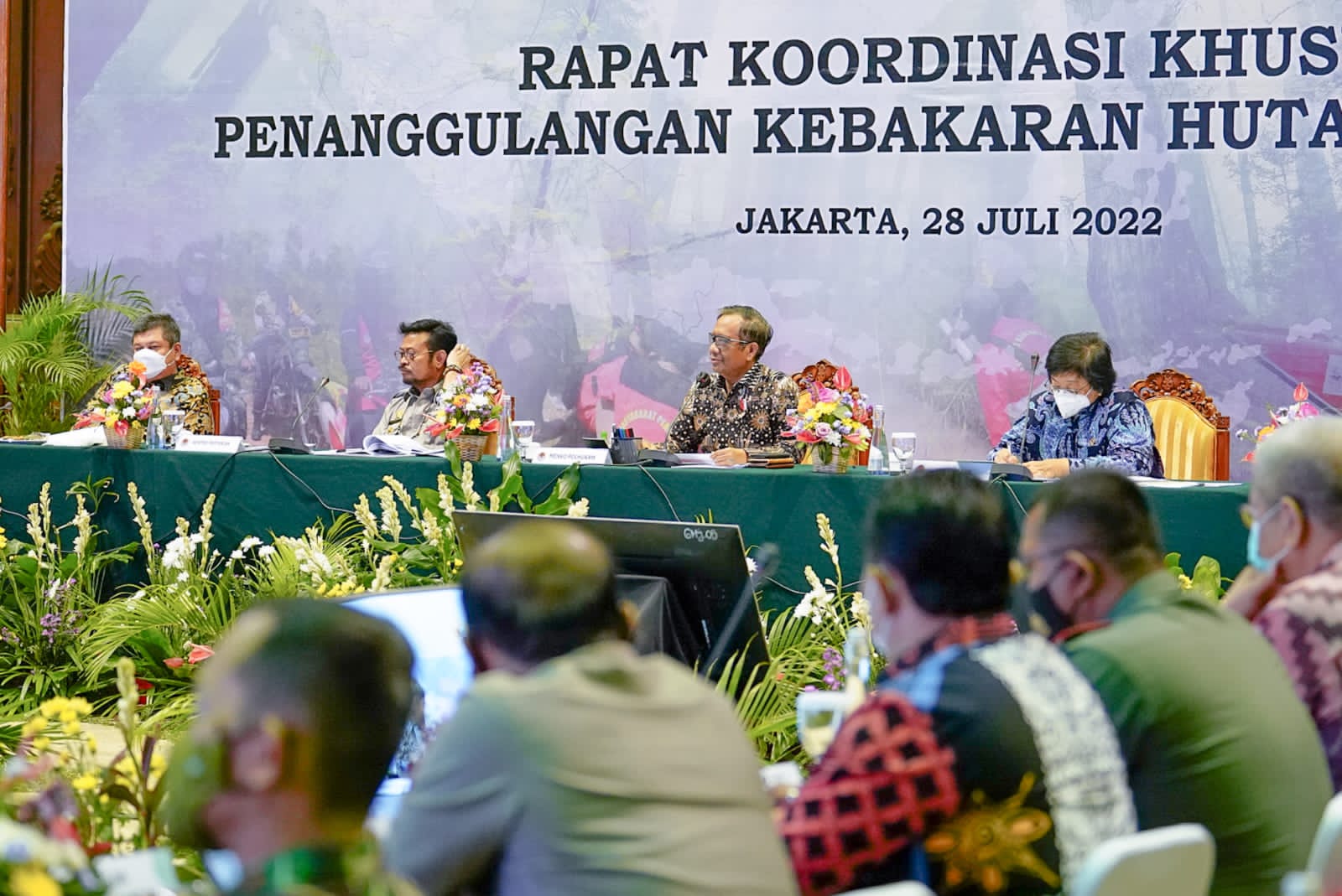 Rakorsus Untuk Serius Tangani Karhutla
