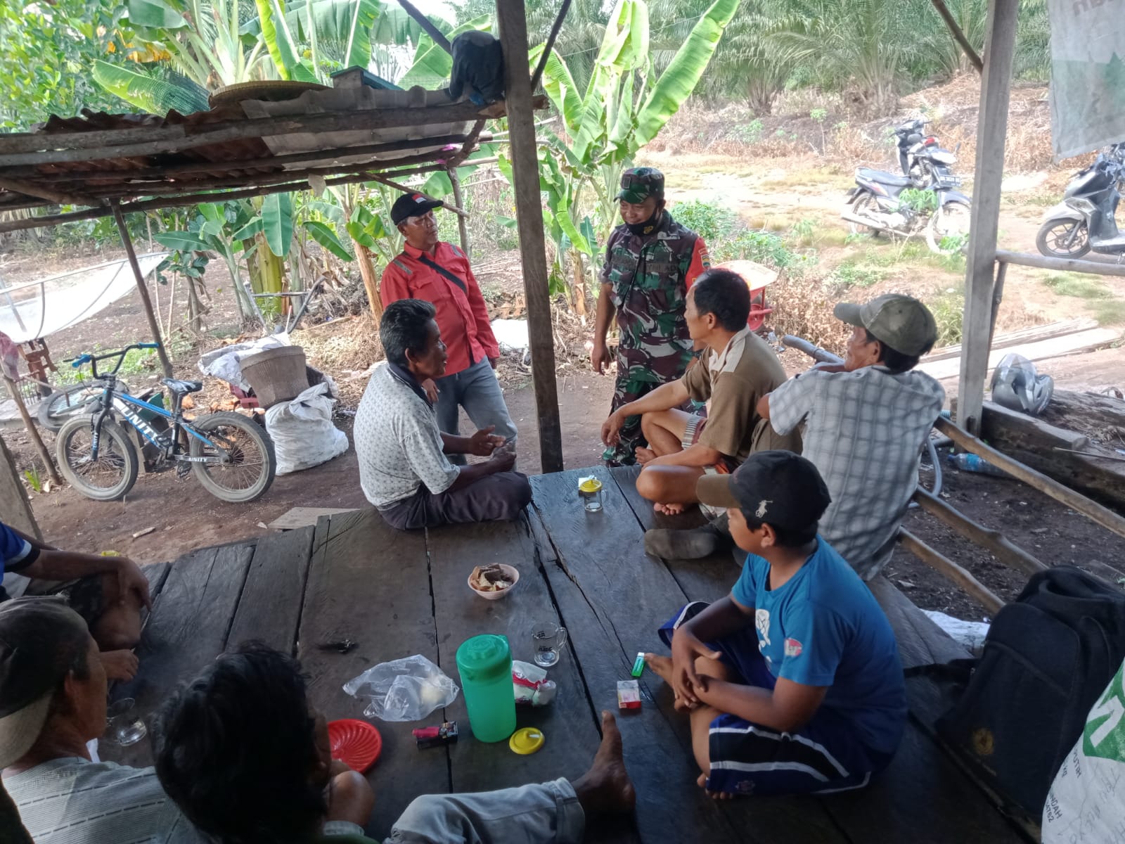 Laksanakan Komsos, Ini Pesan Serma Sukardi