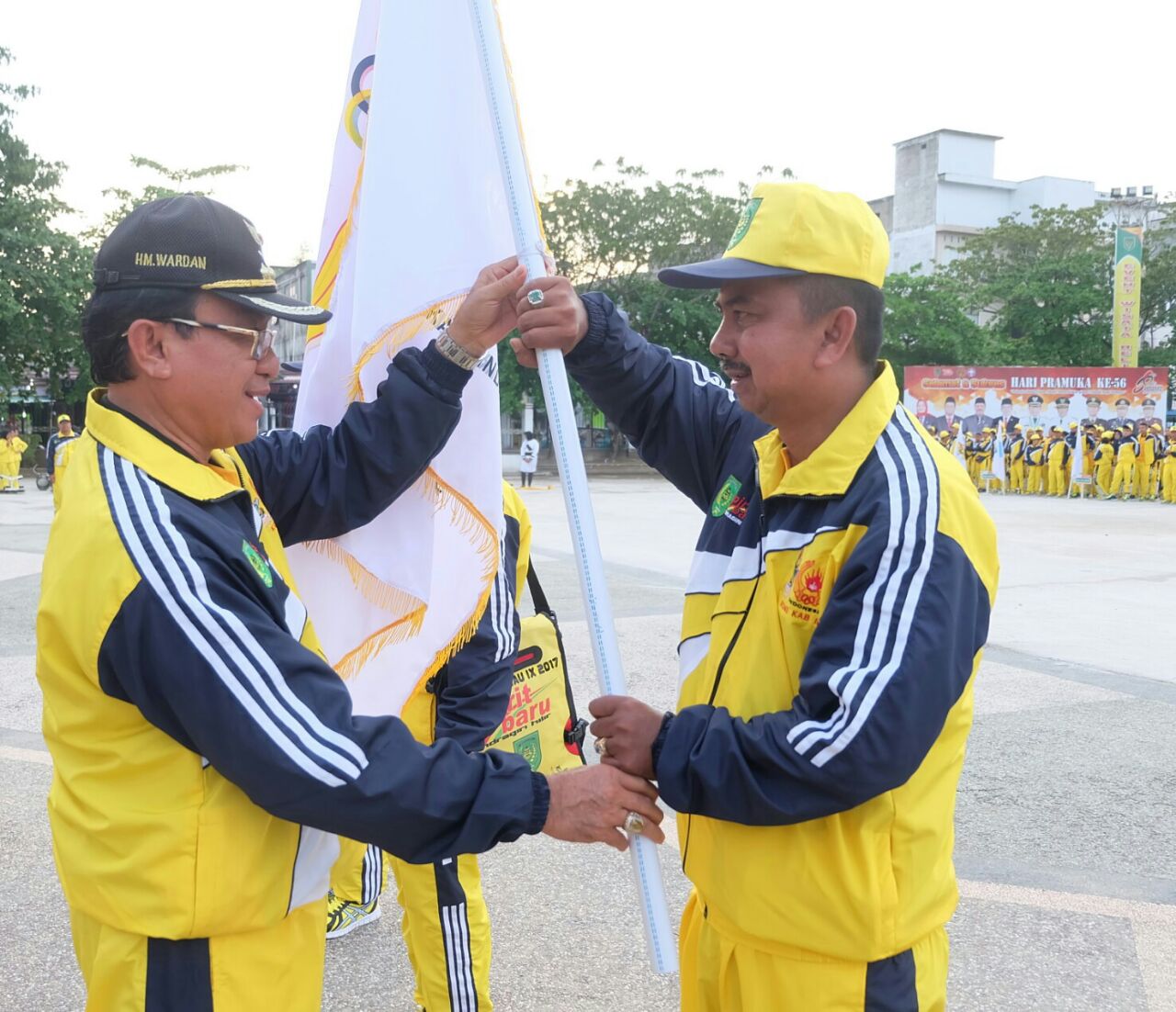 Porprov Riau, Bupati Inhil Targetkan Kontingen Inhil Masuk 5 Besar