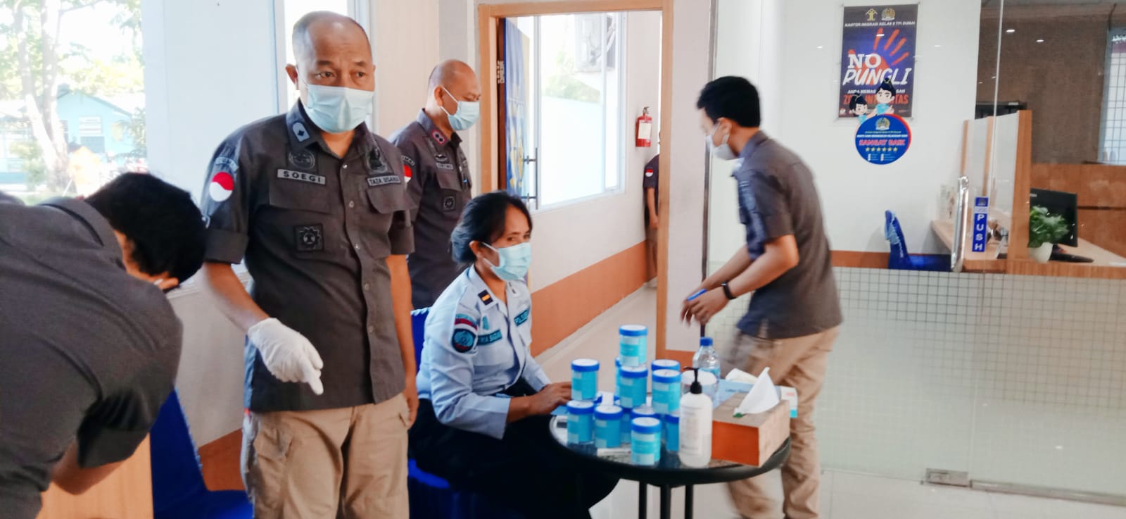 Kantor Imigrasi Dumai Lakukan Tes Urine Pegawai