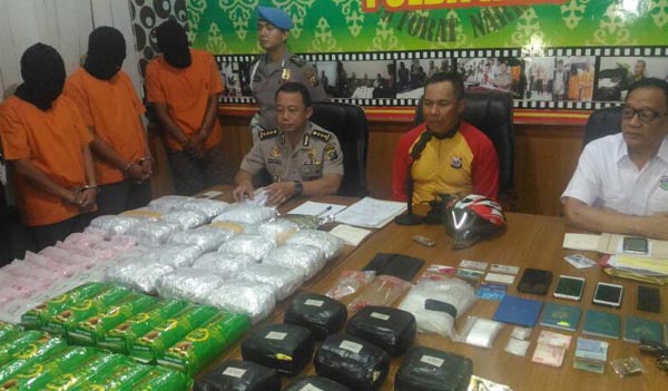Tersangka Pemilik 40 Kg Sabu dan 150 Ribu Ektasi Terancam Hukuman Mati