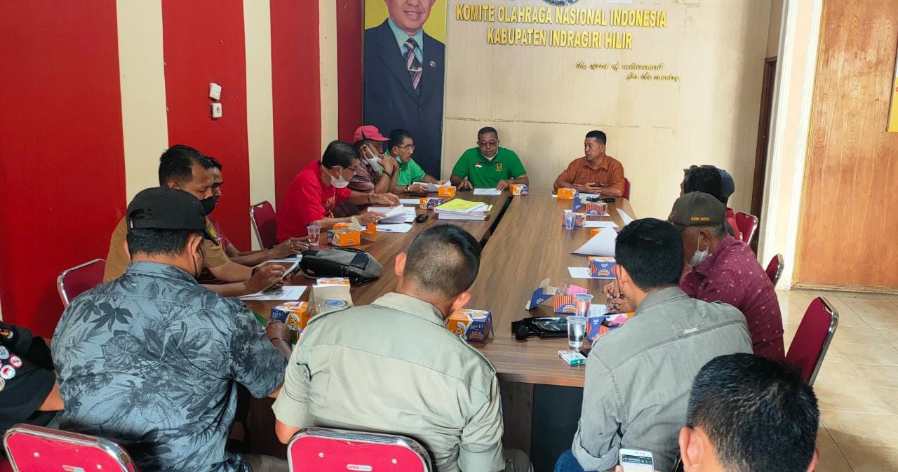 KONI Inhil Gelar Rakor Persiapan Musorkab