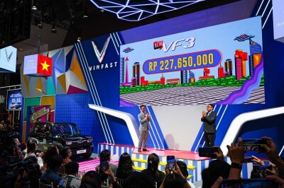 VinFast launches VF 3, offers free charging for its EV in Indonesia 