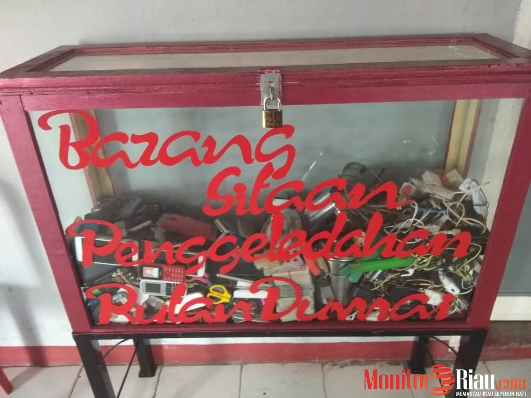 Rutan Klas IIB Dumai Amankan 150 Telepon Seluler di Kamar Tahanan