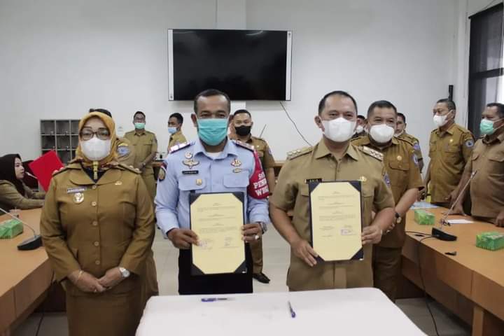 Tandatangani MOU, Pemkab Labuhanbatu Siap Berikan Layanan Kesehatan WBP Lapas Klas IIA Rantauprapat