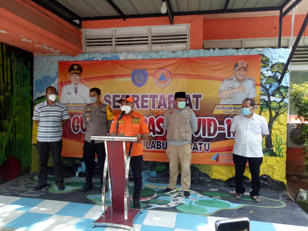Terkait Warga Labuhanbatu Positif Covid-19, Gugus Tugas Gelar Konfrensi Pers