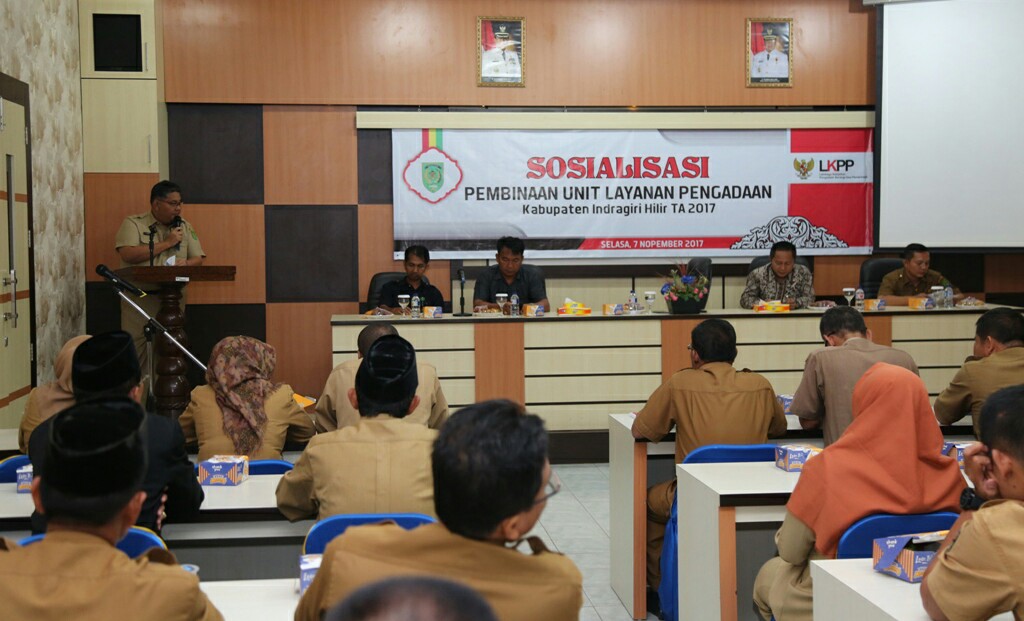 Pemkab Inhil Sosialisasikan Pembinaan ULP
