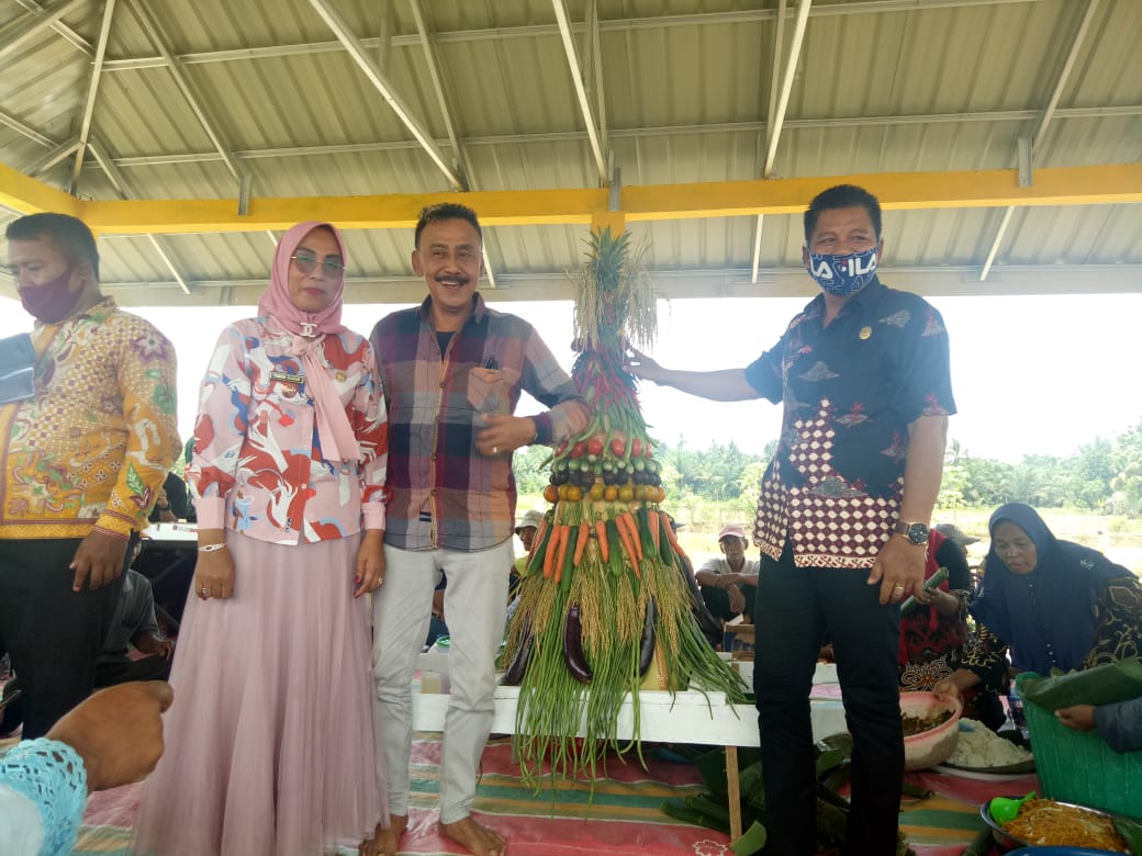 Camat Rantau Utara Hadiri Peresmian Saung Tirto Kencono Kelurahan Aek Paing
