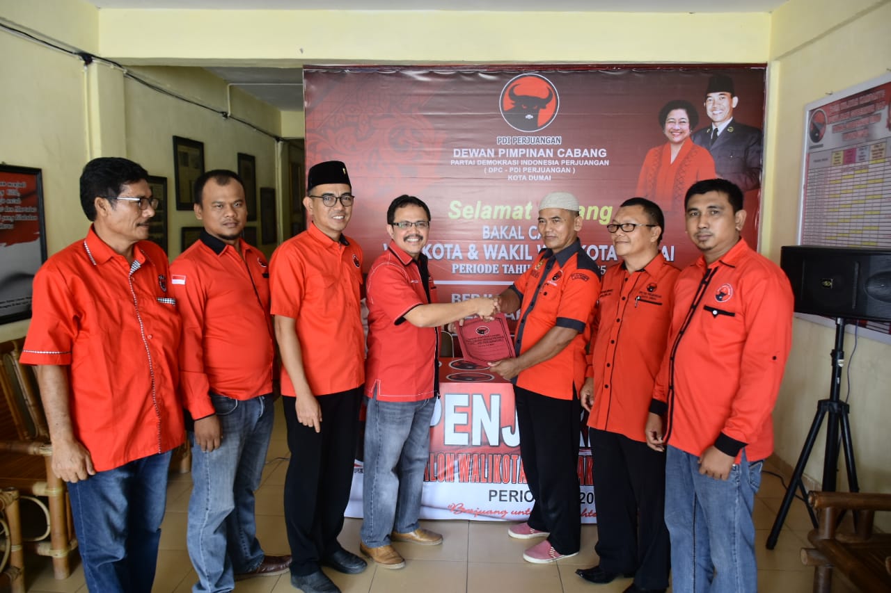 Politik Tanpa Mahar, PDIP Dumai Buka Pendaftaran Balon Wako dan Wawako