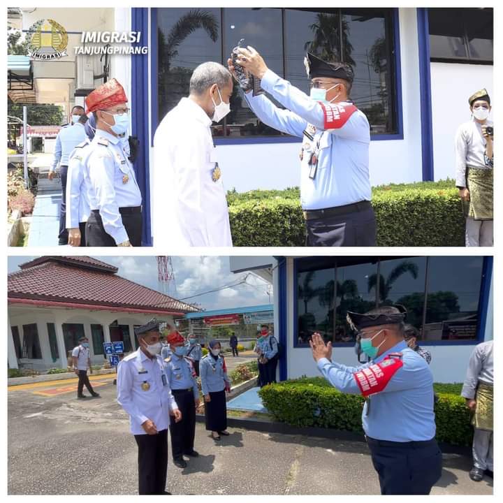 Imigrasi Tanjungpinang Terima Kunjungan dari Inspektur Jendral Kemenkumham RI