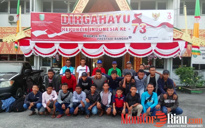 Dispora Lepas Tim Panca Jaya Dumai